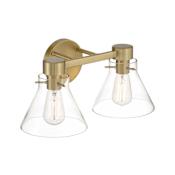 Designers Fountain Willow Creek 2 Light 17" Wide Vanity light Brushed Gold