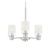 Designers Fountain Cedar Lane 3 Light 20" Wide Chandelier Brushed Nickel