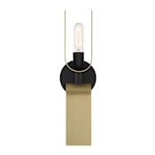 Designers Fountain U Turn 2 Light 18" Tall Wall Sconce Matte Black