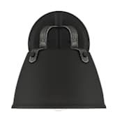 Designers Fountain Albany 9" Tall Wall Sconce Black
