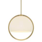 Designers Fountain Eterna 16" Wide Pendant Brushed Gold