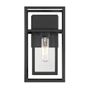 Designers Fountain Burton 12" Tall Wall Sconce Black