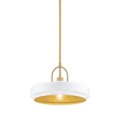 Designers Fountain Odea 14" Wide Pendant Matte White