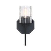 Designers Fountain Haven 15" Tall Wall Sconce Matte Black