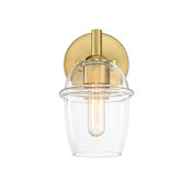 Designers Fountain Summer Jazz 10" Tall Wall Sconce Brushed Gold