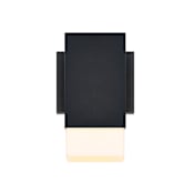 Designers Fountain Willowsong 10" Tall Outdoor Wall Sconce Black