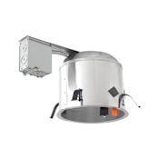 Designers Fountain Integrated LED Remodel Recessed Housing for 6" Trims - Airtight Silver