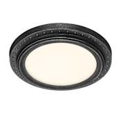 Designers Fountain Single Light 11" Wide Integrated LED Flush Mount Ceiling Fixture / Wall Sconce Weathered Pewter
