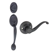 Design House Coventry Series Handleset with Single Cylinder Deadbolt Oil Rubbed Bronze