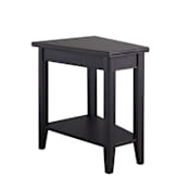 Design House Laurent 24" Wide Wood Table Black