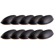 Design House West Side 3 Inch Center to Center Cup Cabinet Pull - 10 Pack Oil Rubbed Bronze