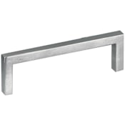 Design House Portico 3-3/4 Inch Center to Center Handle Cabinet Pull - Pack of 10 Stainless Steel