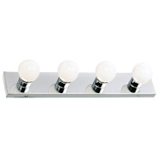 Design House StripLight 4 Light Vanity Strip Polished Chrome