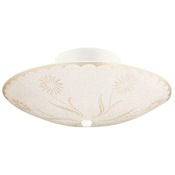 Design House 2 Light 11" Wide Flush Mount Ceiling Fixture White