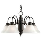 Design House Millbridge 5 Light 22" Wide Chandelier Oil Rubbed Bronze