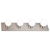 Design House 4 Light Vanity Strip Satin Nickel