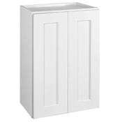 Design House Brookings 24" Wide x 36" High Double Door Kitchen Cabinet White