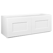Design House Brookings 33" Wide x 12" Tall Double Door Wall Cabinet White