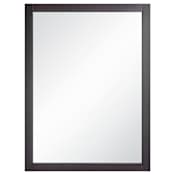 Design House Shorewood 40" x 30" Bathroom Mirror Espresso