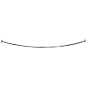 Design House 72" Curved Shower Rod Satin Nickel