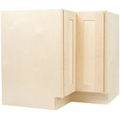 Design House Brookings 36" Wide x 35" Tall Lazy Susan Corner Base Kitchen Cabinet Unfinished Birch