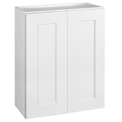 Design House Brookings 24" Wide x 30" High Double Door Wall Cabinet White