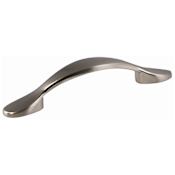 Design House 3 Inch Center to Center Handle Cabinet Pull - Pack of 5 Satin Nickel