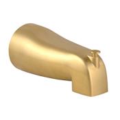 Design House 5-1/2" Integrated Diverter Standard Tub Spout Satin Gold