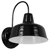 Design House Mason 13" Tall Outdoor Wall Sconce Satin Black