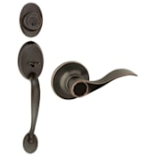 Design House Coventry Series Handleset with Springdale Interior Lever Oil Rubbed Bronze