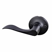 Design House Stratford Left Handed Dummy Door Lever Matte Black