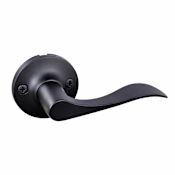 Design House Stratford Right Handed Dummy Door Lever Matte Black