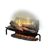 Dimplex Revillusion® 25 Inch Wide 1500 Watt 5,118 BTU Free Standing Electric Log Set with Remote Control Burnt Logs
