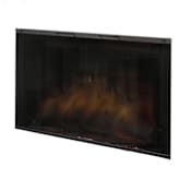 Dimplex 39" Single Pane Bi-Fold Glass Door Kit Black