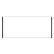 Dimplex Front Glass Pane for Dimplex CDFI1000-Pro Surround Box Glass