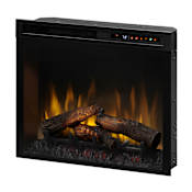Dimplex Multi-Fire XHD 5118 BTU 28 Inch Wide Insert Electric Firebox with Logs Black