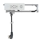 Docking Drawer Blade In-Drawer Outlet (2) 15 Amp AC Outlets With (2) USB-C (PD) White