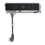 Docking Drawer Amp Blade Duo In-Drawer Outlet, Integrated Safety Shutoff, (4) 30W USB-C, (2) USB-A and (2) 15 Amp AC Black