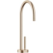 Dornbracht Tara 0.5 GPM Hot and Cold Water Dispenser with Thermally Insulated Spout and Lead Free Brushed Champagne (22kt Gold)