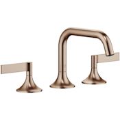 Dornbracht VAIA 1.2 GPM Widespread Bathroom Faucet with Drain Assembly Brushed Bronze