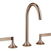 Dornbracht VAIA 1.2 GPM Vessel Widespread Bathroom Faucet with Drain Assembly Brushed Bronze