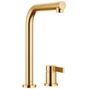 Dornbracht Elio 1.5 GPM Widespread Kitchen Faucet Brushed Durabrass