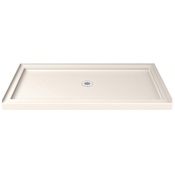 DreamLine SlimLine 32" x 54" Single Threshold Shower Base with Center Drain Biscuit