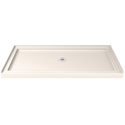 DreamLine Slimline 36" x 54" Rectangular Shower Base with Single Threshold and Center Drain Biscuit