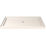 DreamLine SlimLine 36" X 60" Shower Base with Single Threshold and Center Drain Biscuit