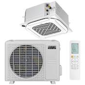 Durastar Sirius Heat Series 18K BTU Cooling / 18K BTU Heating 22.2 SEER2 Single Zone Ceiling Cassette Mini Split System with (1) 18K BTU Indoor Unit N/A