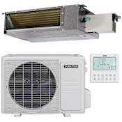 Durastar 12K BTU Cooling / 12K BTU Heating 19 SEER2 Single Zone Concealed Duct Mini Split System with (1) 12K BTU Indoor Unit N/A
