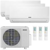 Durastar 18K BTU Cooling / 19K BTU Heating 23 SEER2 Three Zone Wall Mount Mini Split System with (3) 6K BTU Indoor Units N/A