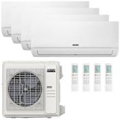 Durastar 36K BTU Cooling / 37K BTU Heating 21.5 SEER2 Four Zone Wall Mount Mini Split System with (2) 6K, (1) 9K and (1) 18K BTU Indoor Units N/A