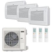 Durastar 36K BTU Cooling / 37K BTU Heating 21.5 SEER2 Three Zone Floor Console Mini Split System with (3) 12K BTU Indoor Units N/A